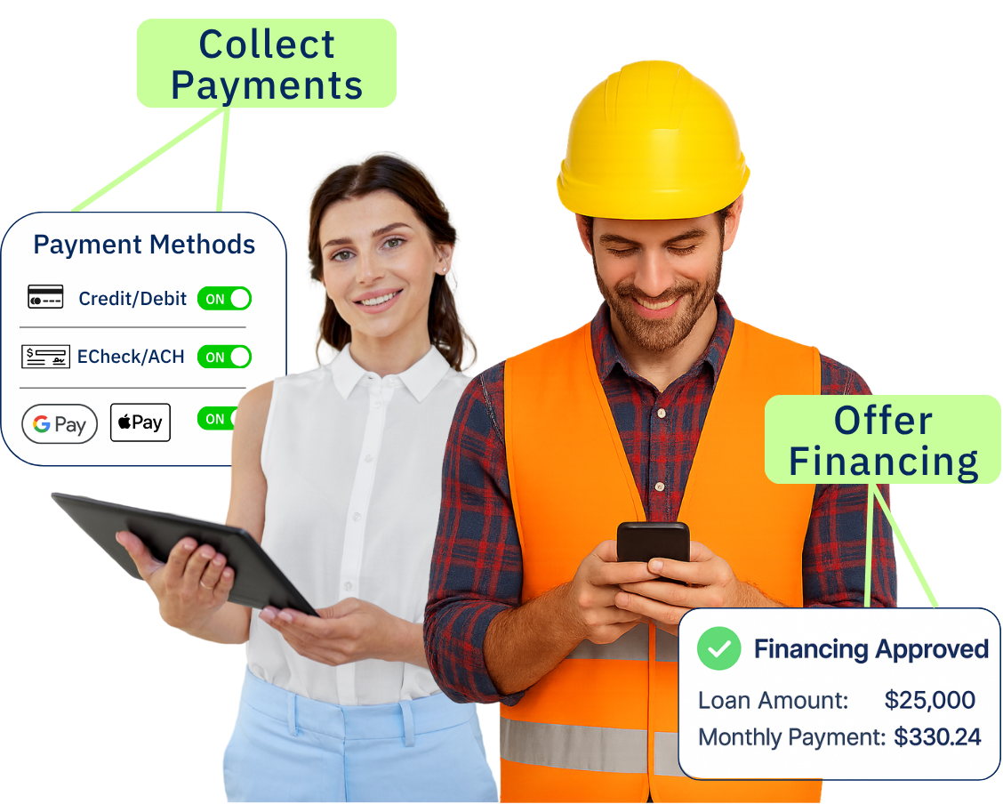 Main Graphics lending and payment
