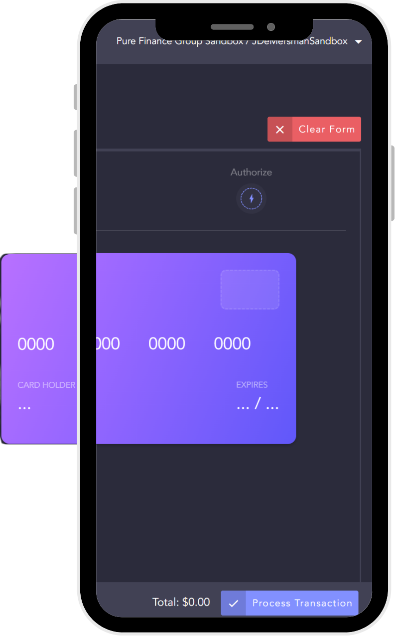 Card phone payment Card phone payment